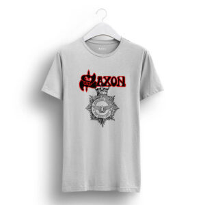 Camiseta Saxon Strong arm of the law