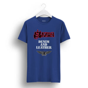 Camiseta Saxon denim and leather